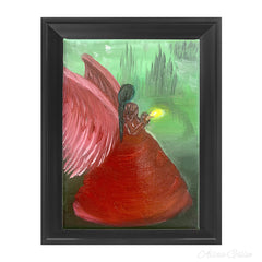 Reiki Charged “Angel of Astral & Spiritual Connection’s” oil painting